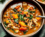 Spiced Chicken Lentil Soup with Hearty Veggies