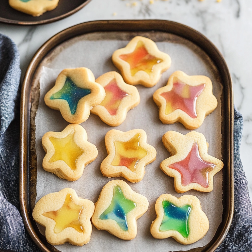Stained Glass Window Cookies