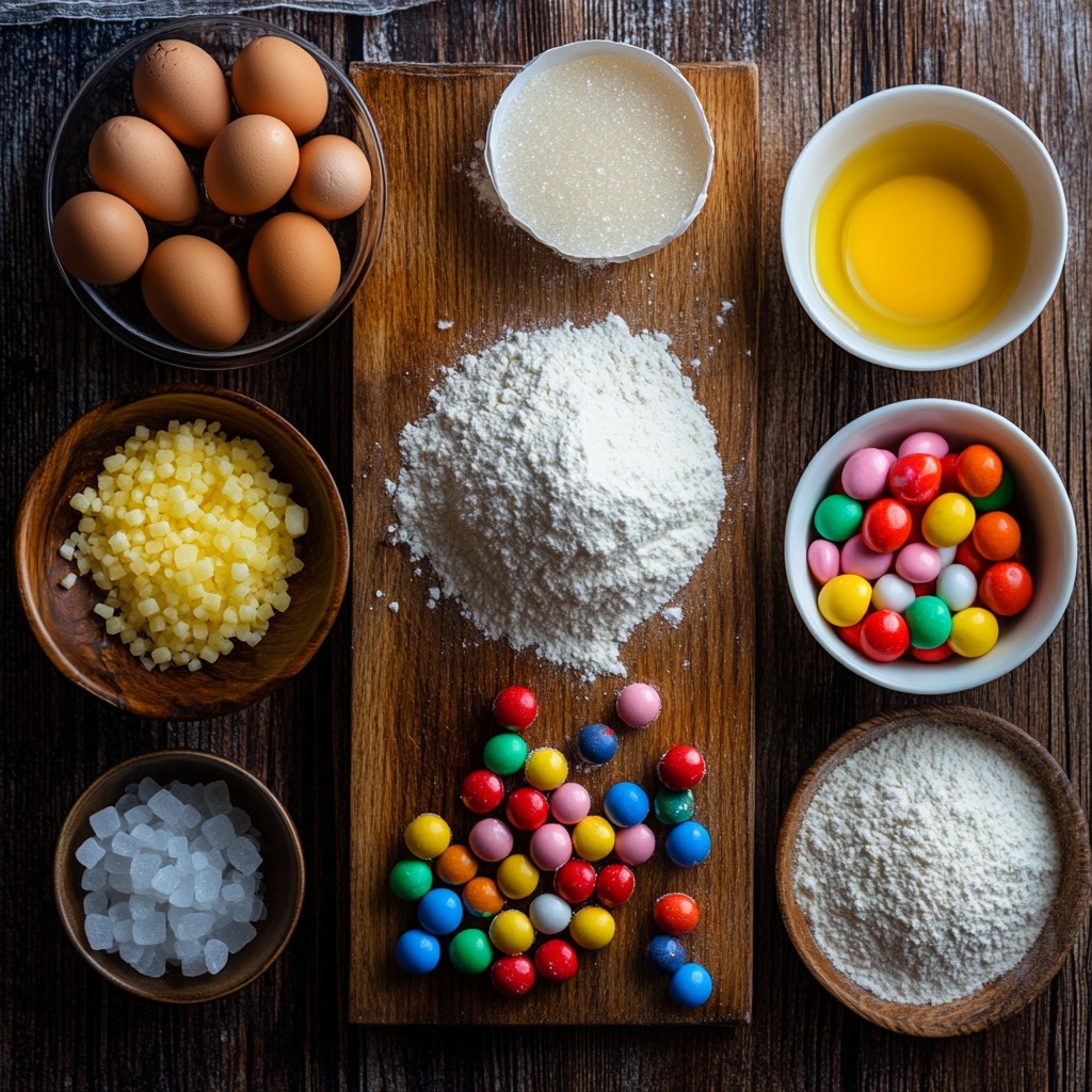 Stained Glass Window Cookies ingredients