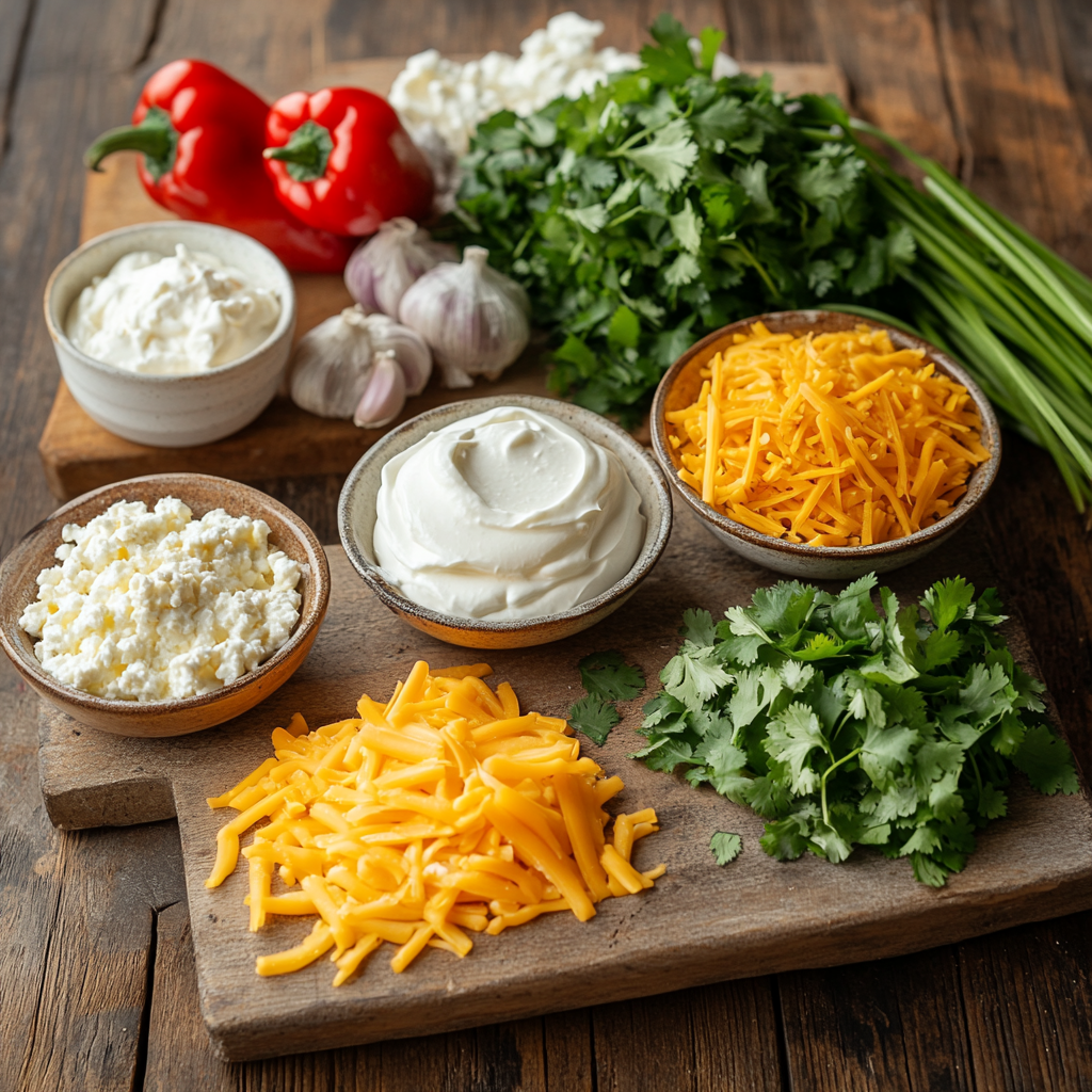 Stuffed Hatch Chiles ingredients