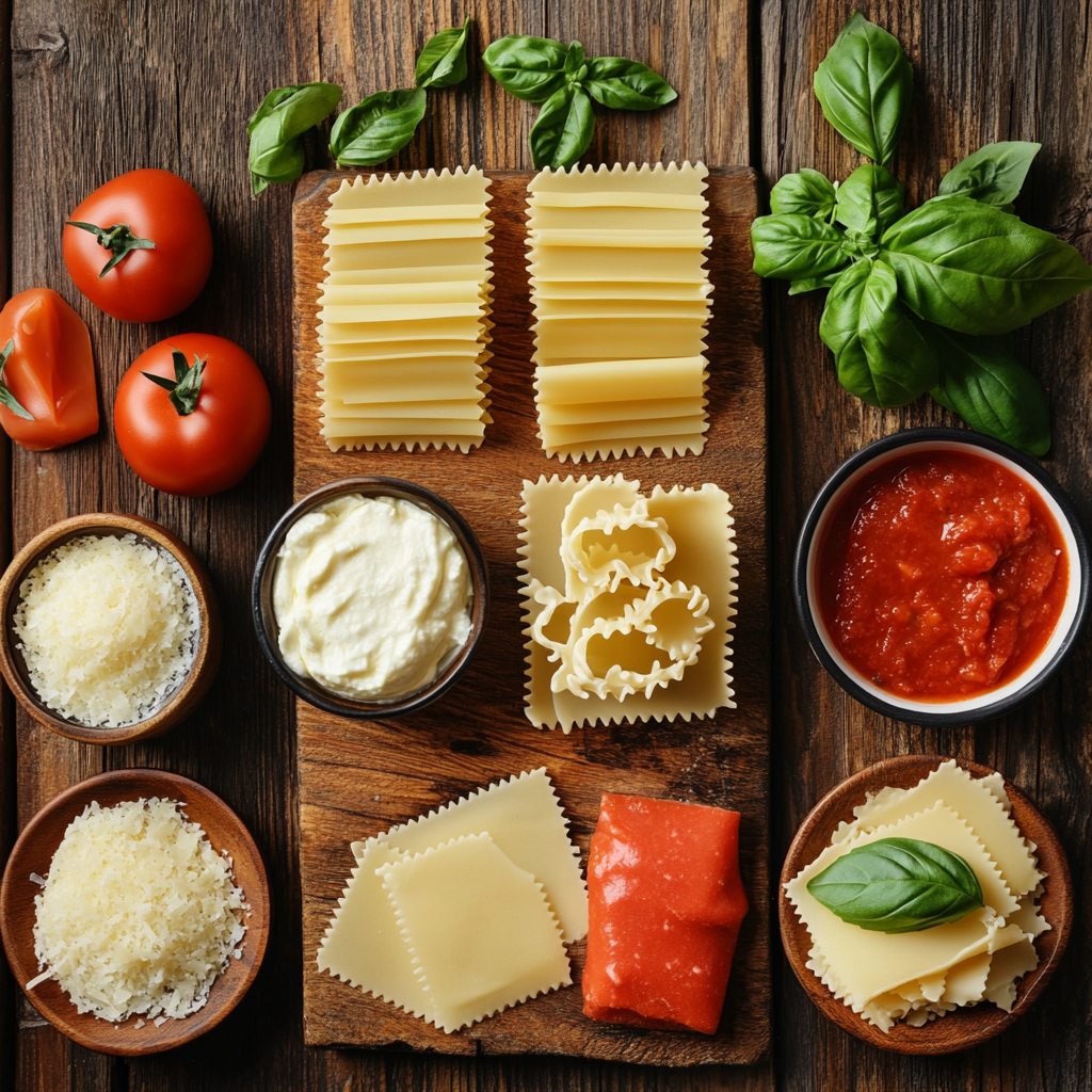 The Only Lasagna Roll Up Recipe You Need ingredients