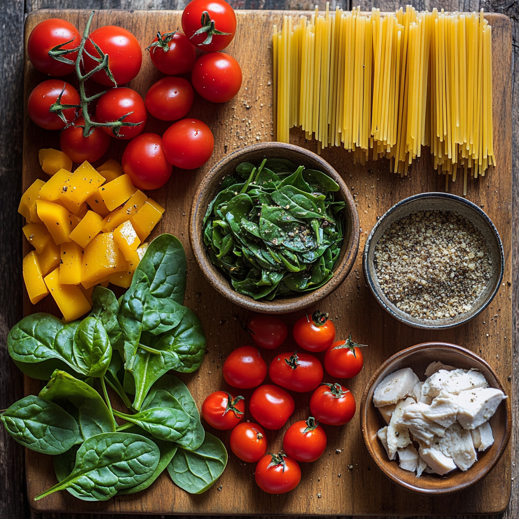 one pot pasta ingredients