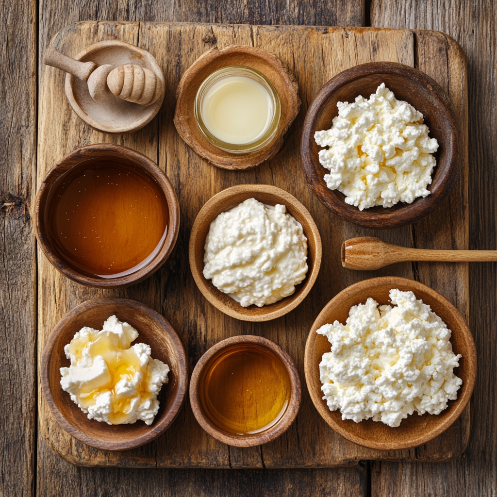 2 Ingredient Healthier Cottage Cheese Candy Bars ingredients