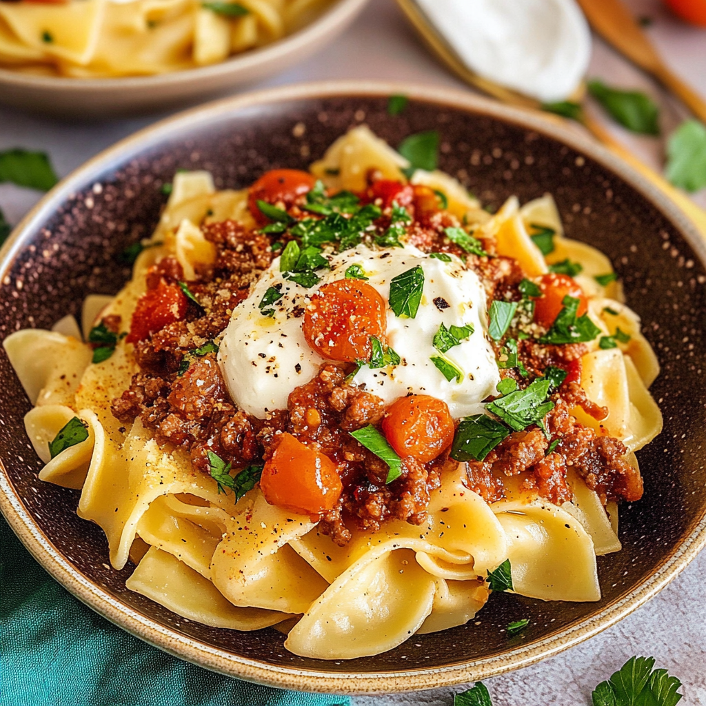 Anna Paul’s Turkish Pasta