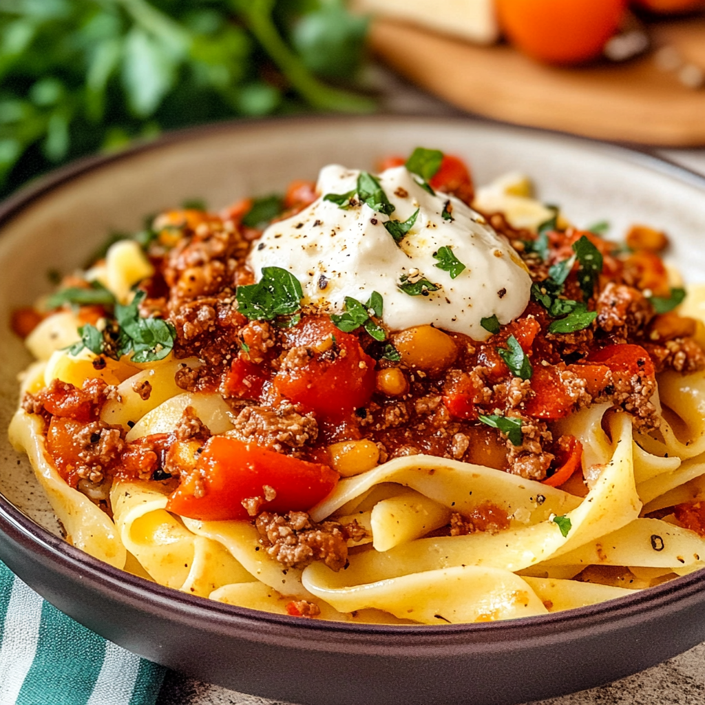 Anna Paul’s Turkish Pasta