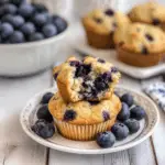 Blueberry Cottage Cheese Muffins 1