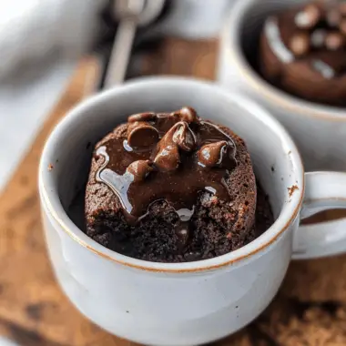 Brownie in a Mug 1
