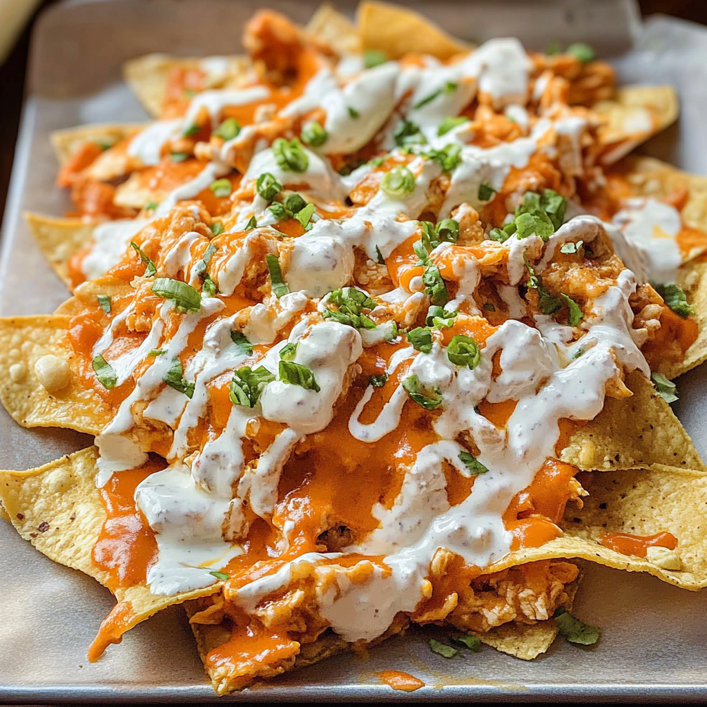 Buffalo Chicken Nachos