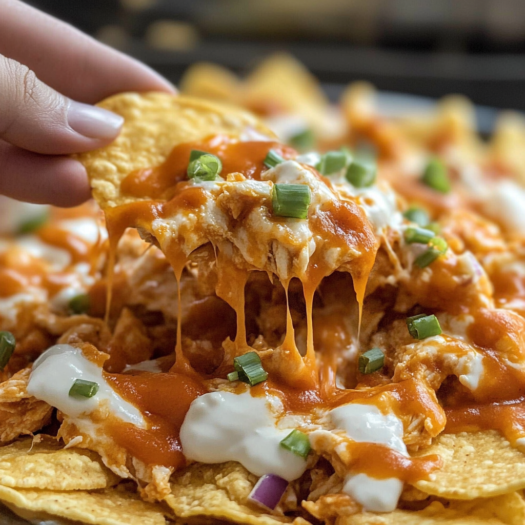 Buffalo Chicken Nachos