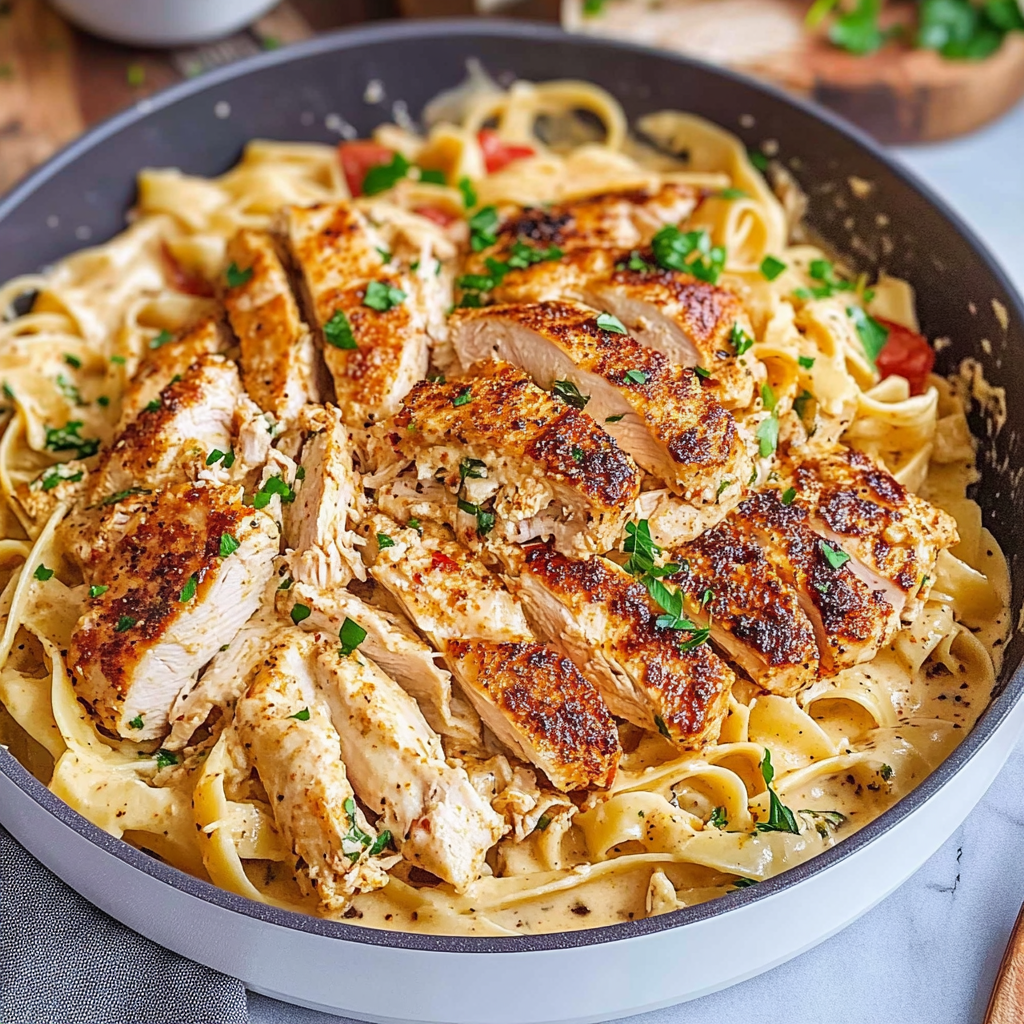 Cajun Chicken Alfredo 1