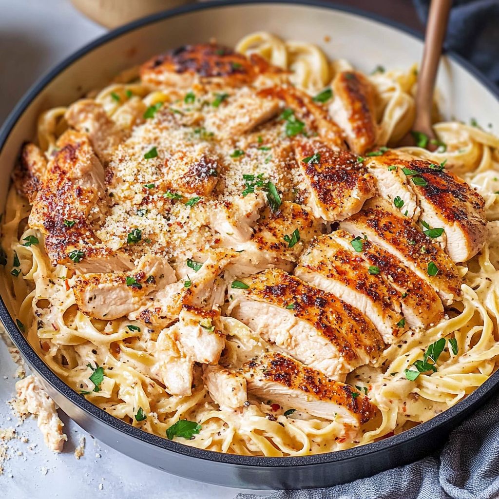 Cajun Chicken Alfredo