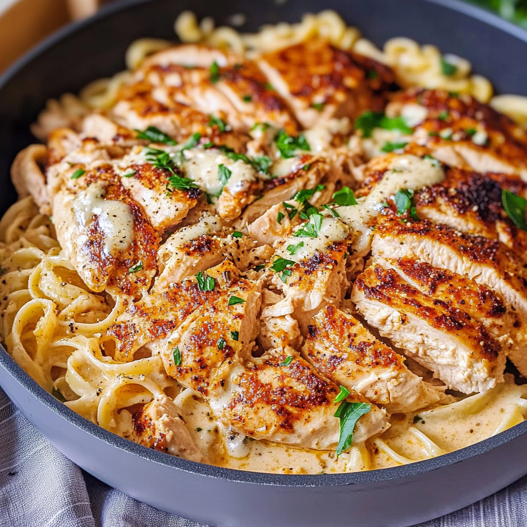 Cajun Chicken Alfredo
