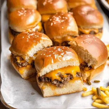 Cheeseburger Sliders 1