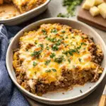 Cheesy Ground Beef and Potato Casserole 1
