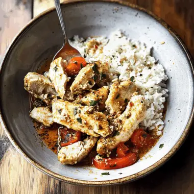 Chicken Tzatziki with Rice 1