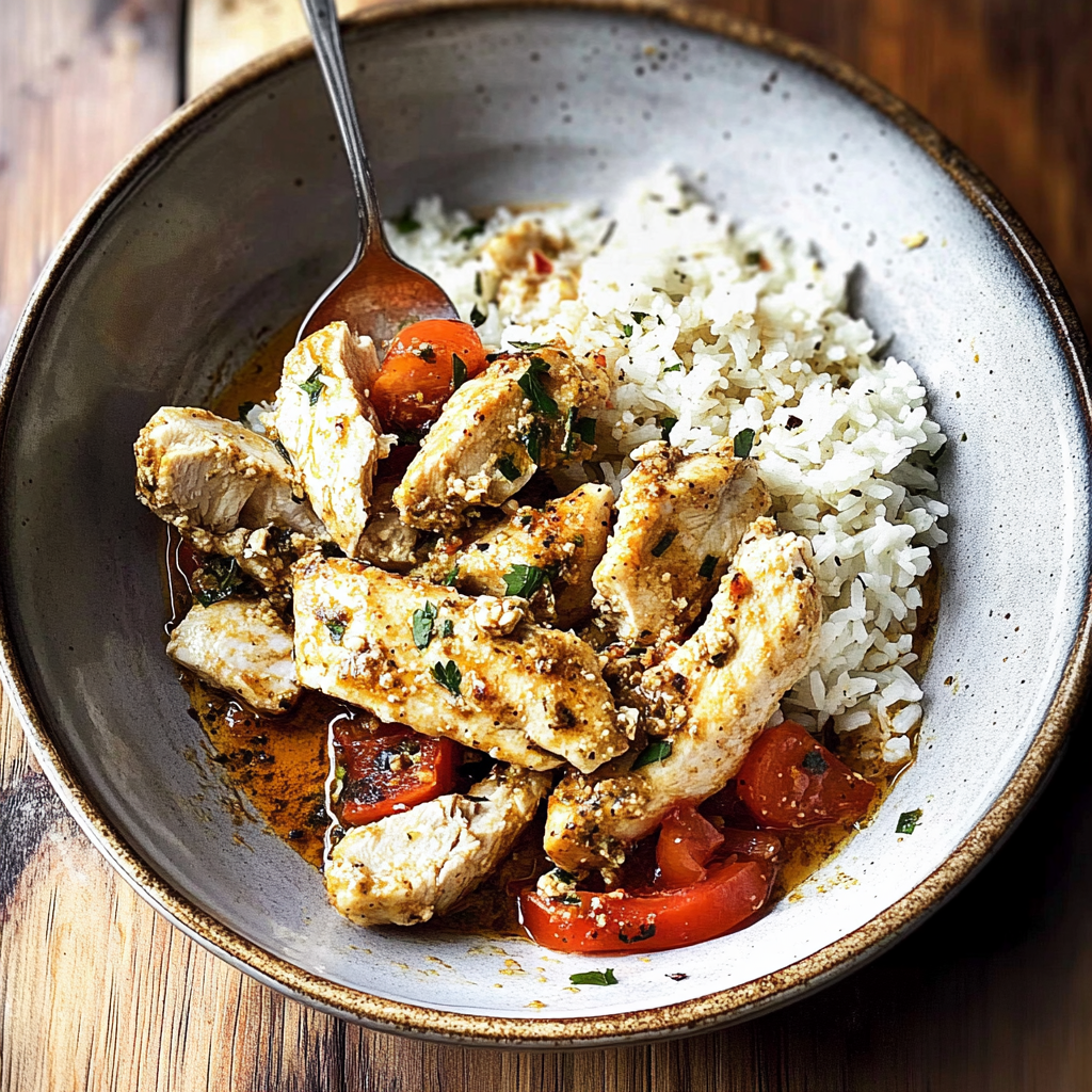 Chicken Tzatziki with Rice 1