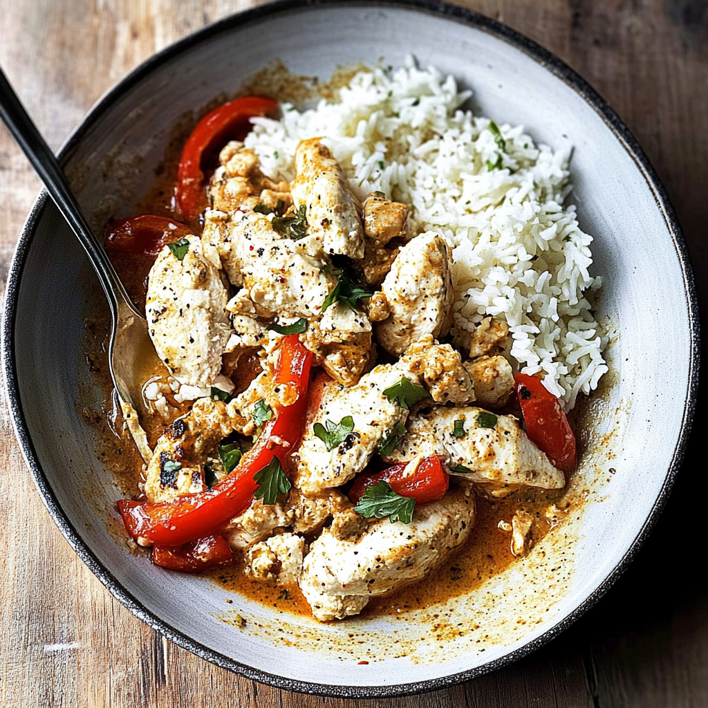 Chicken Tzatziki with Rice