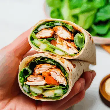 Chicken Veggie Wrap 1
