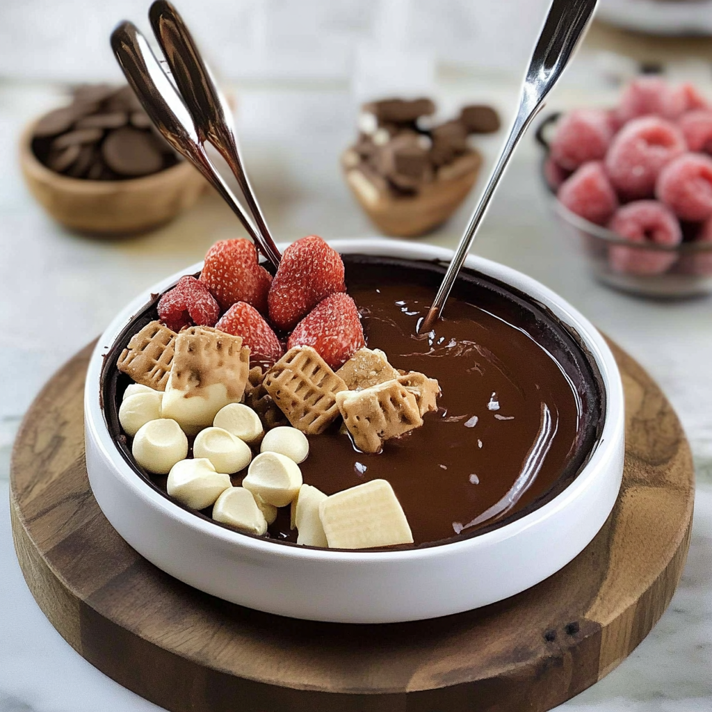 Chocolate Fondue 1