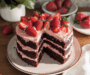 Chocolate Strawberry Cake