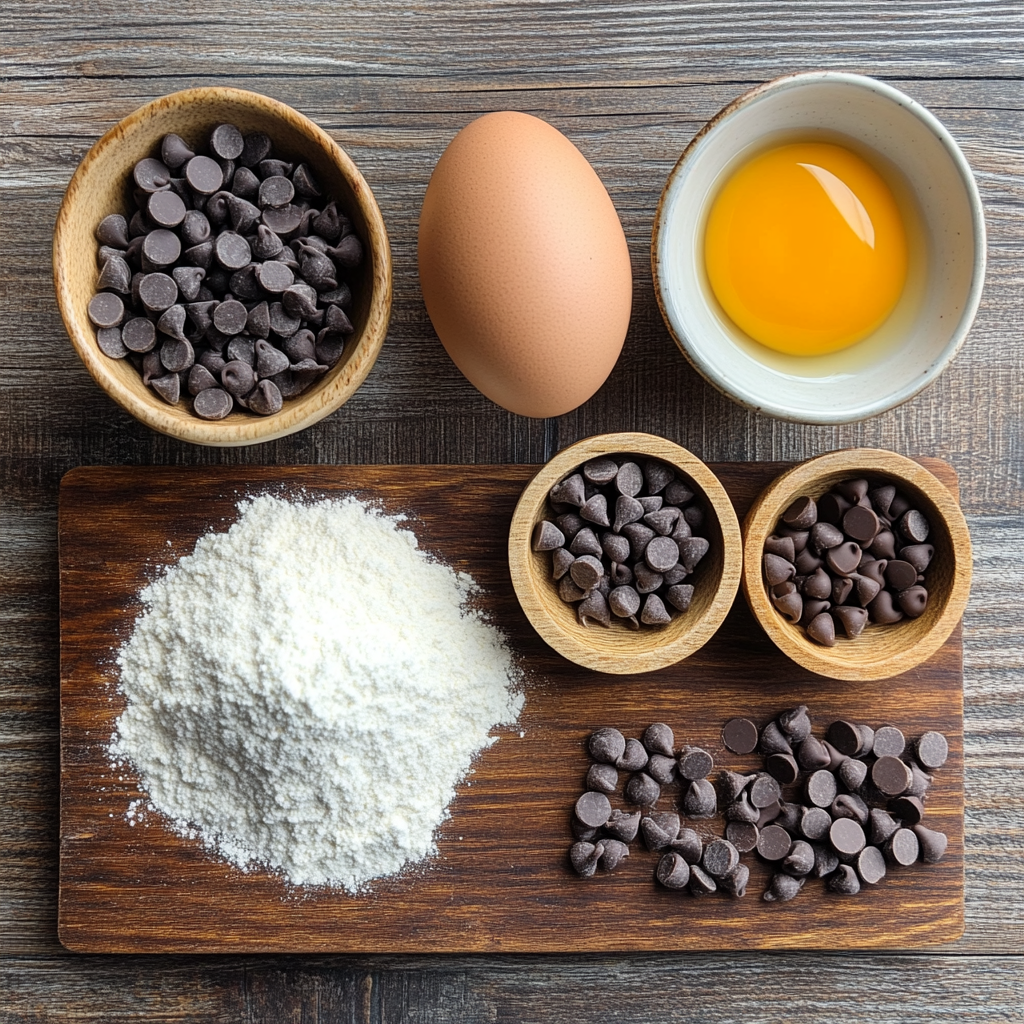 Cookie Cake 3 Ways ingredients