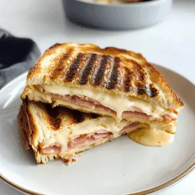 Ham Swiss Panini 1