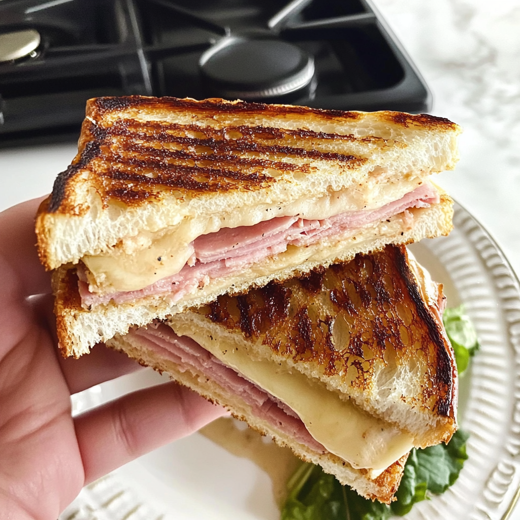 Ham & Swiss Panini