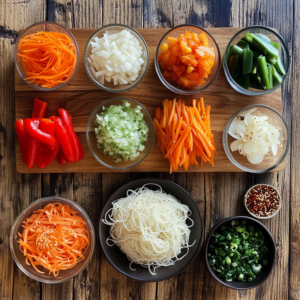 Korean Glass Noodles ingredients