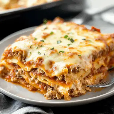 Low Carb Keto Lasagna 1