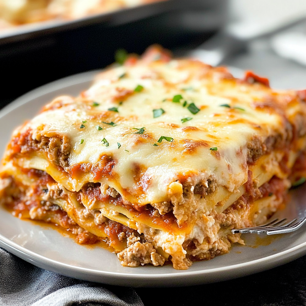 Low Carb Keto Lasagna 1