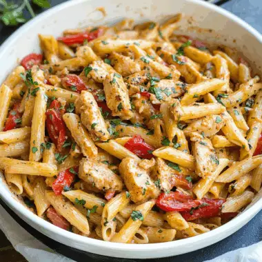 One Pot Cajun Chicken Pasta 1