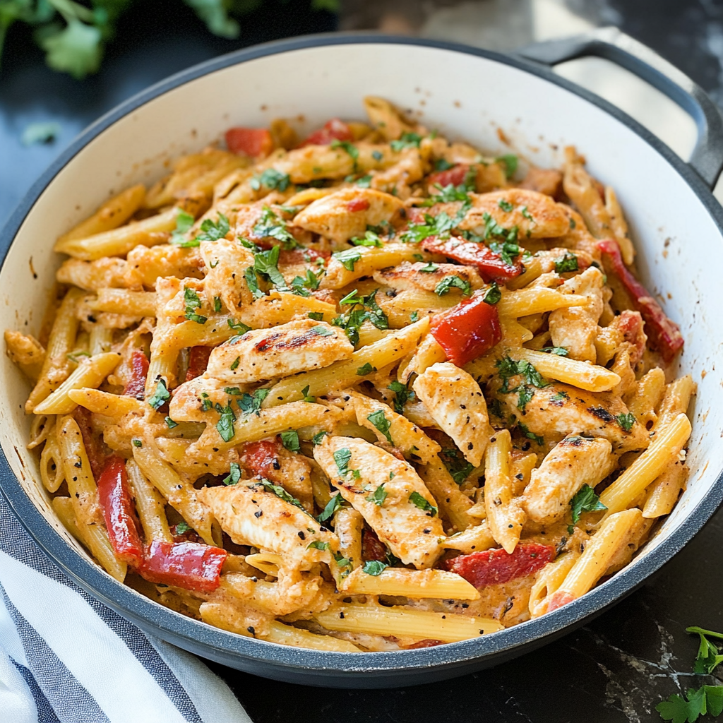 One Pot Cajun Chicken Pasta