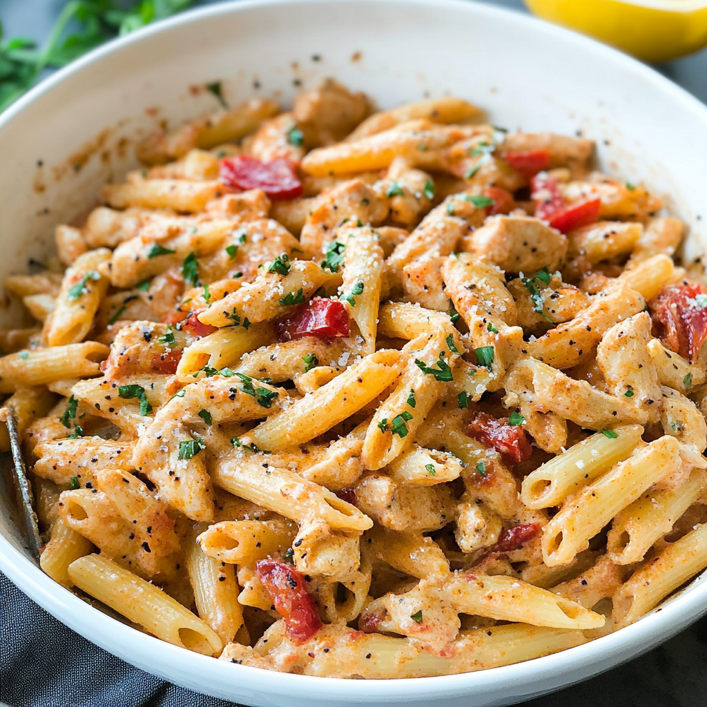 One Pot Cajun Chicken Pasta