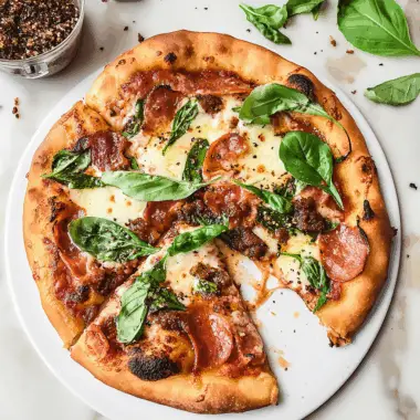 Pizza with Crispy Crust 1