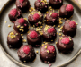 Raspberry Dark Chocolate Truffles