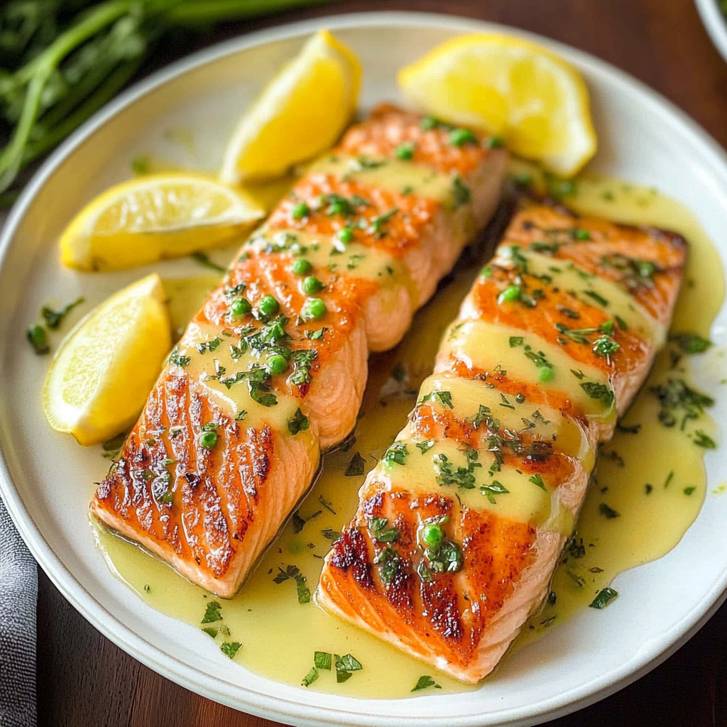 Salmon with Lemon Butter