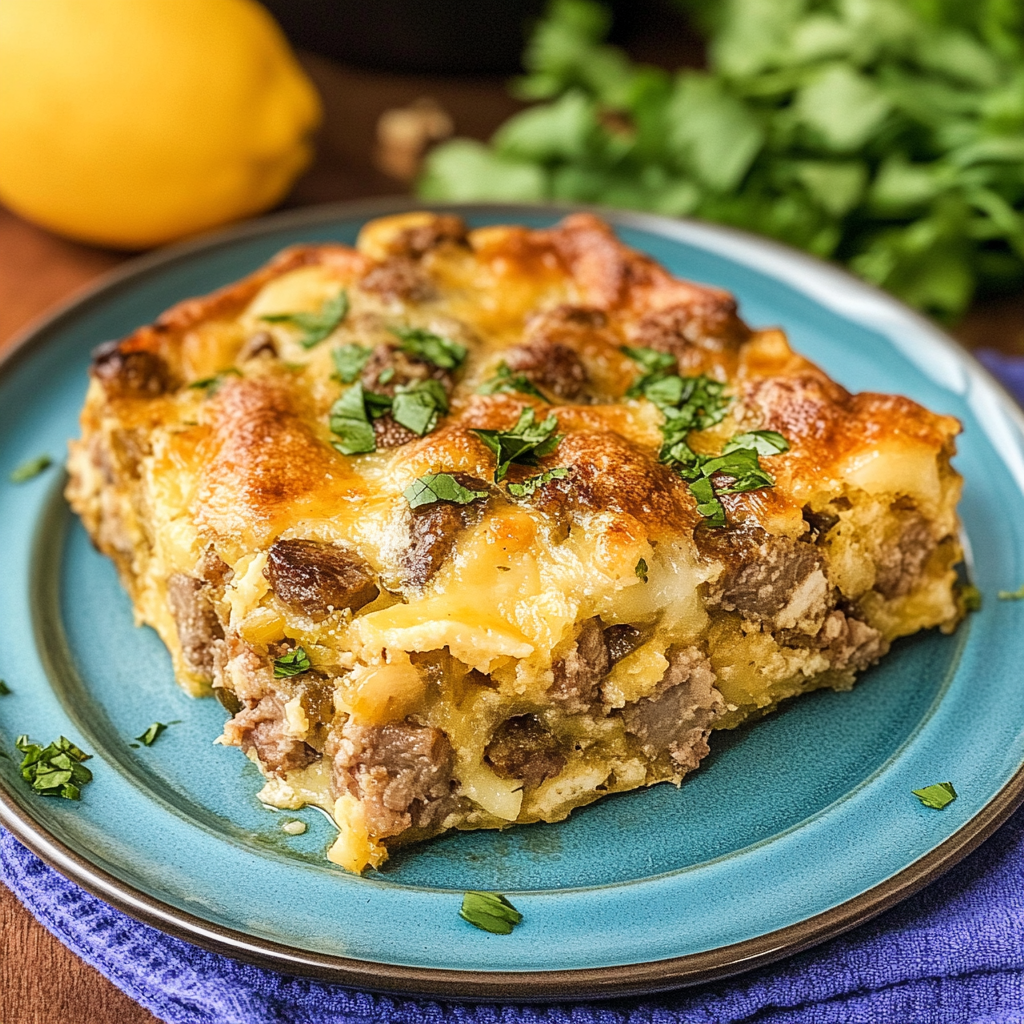 Sausage Breakfast Strata