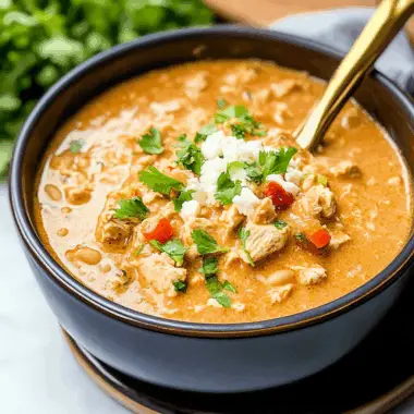 Slow Cooker Buffalo Chicken Chili 1 1