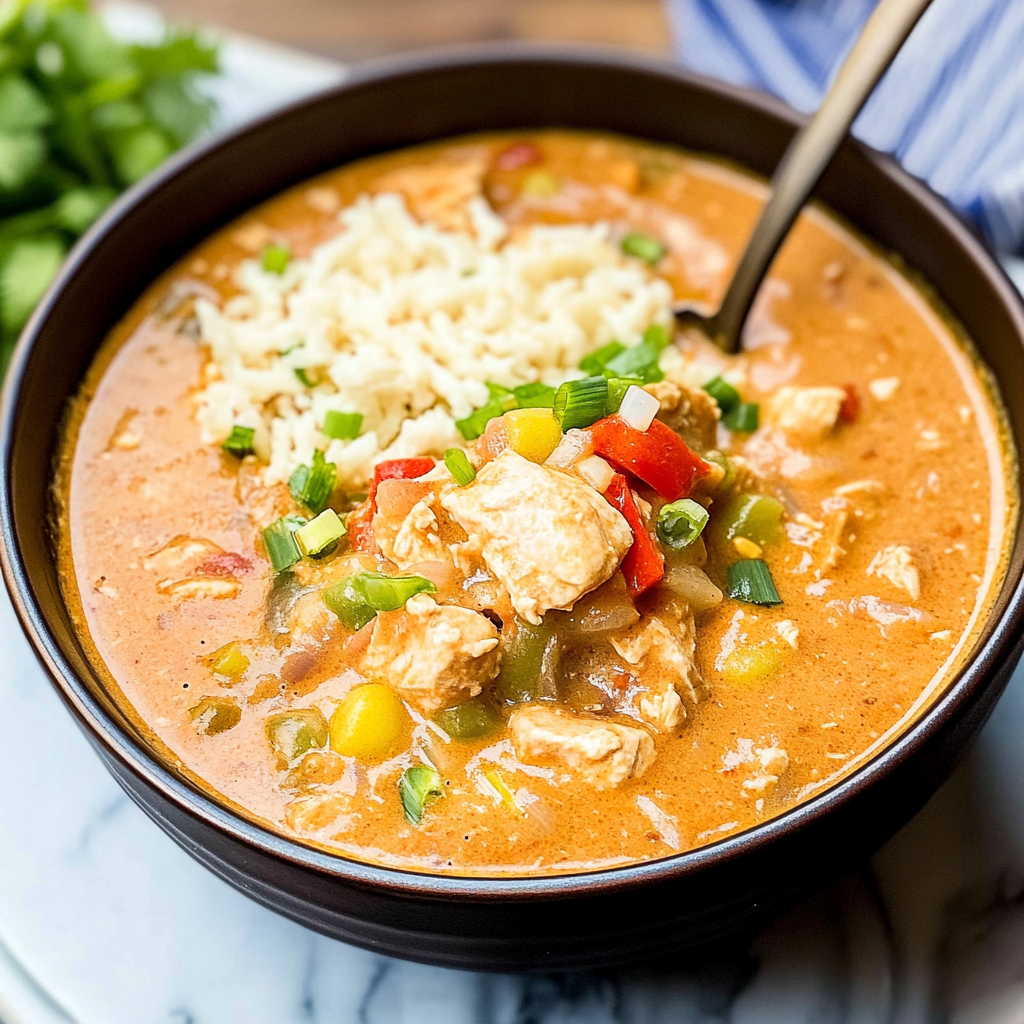 Slow Cooker Buffalo Chicken Chili 1