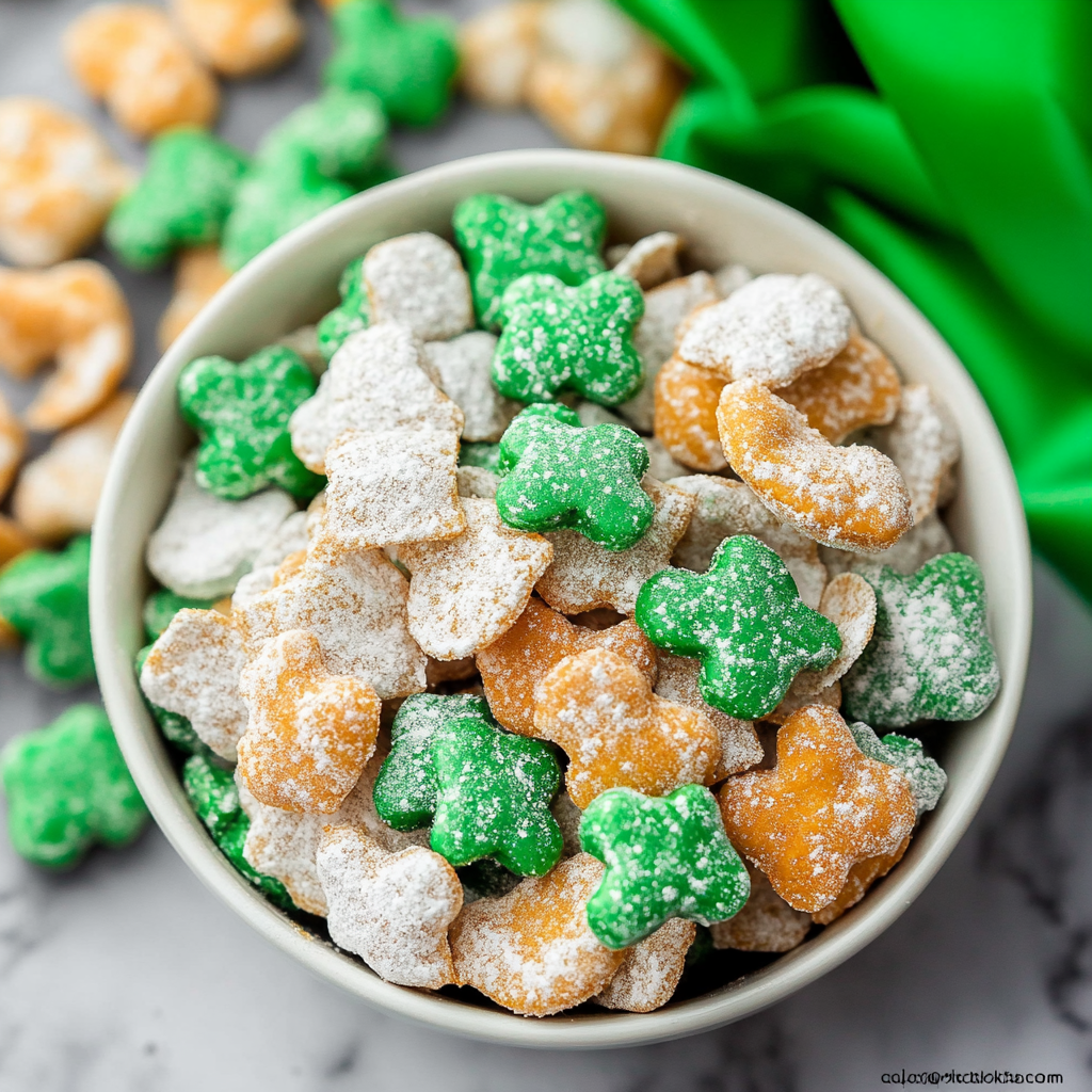 St. Patrick’s Day Puppy Chow