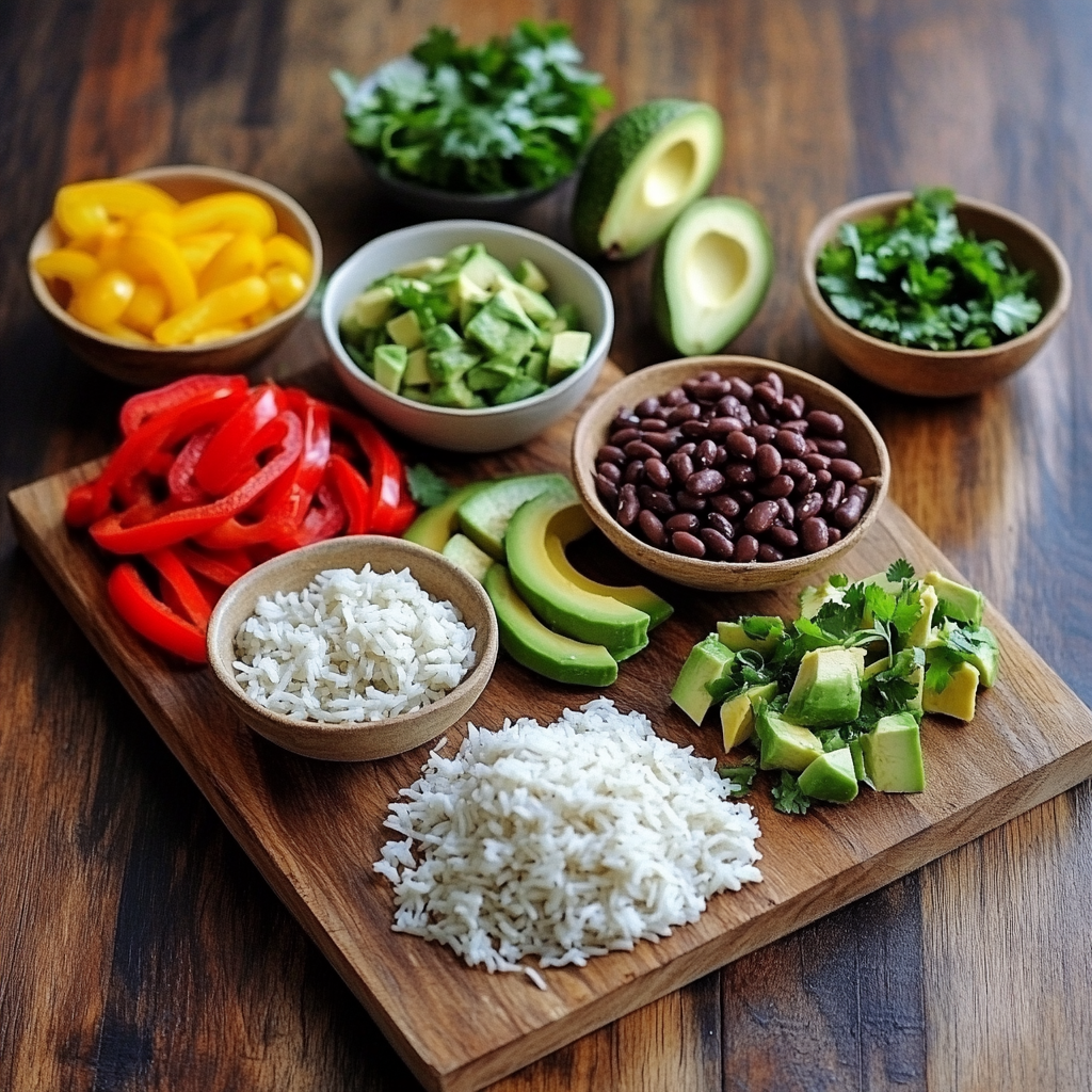 Steak Burrito Bowl ingredients