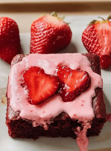 Strawberry Brownies 1