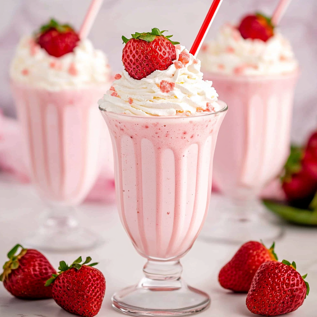 Strawberry Milkshake 1