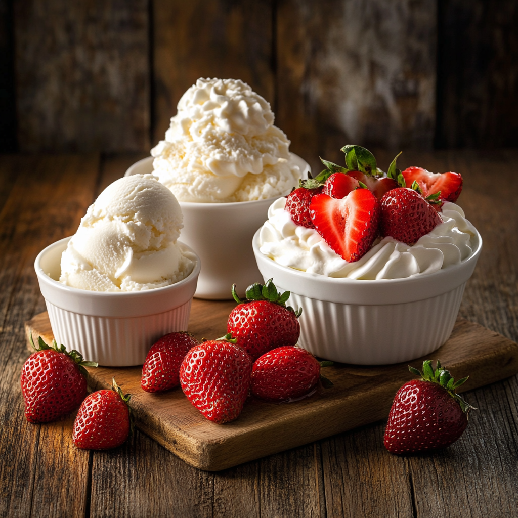 Strawberry Milkshake ingredients