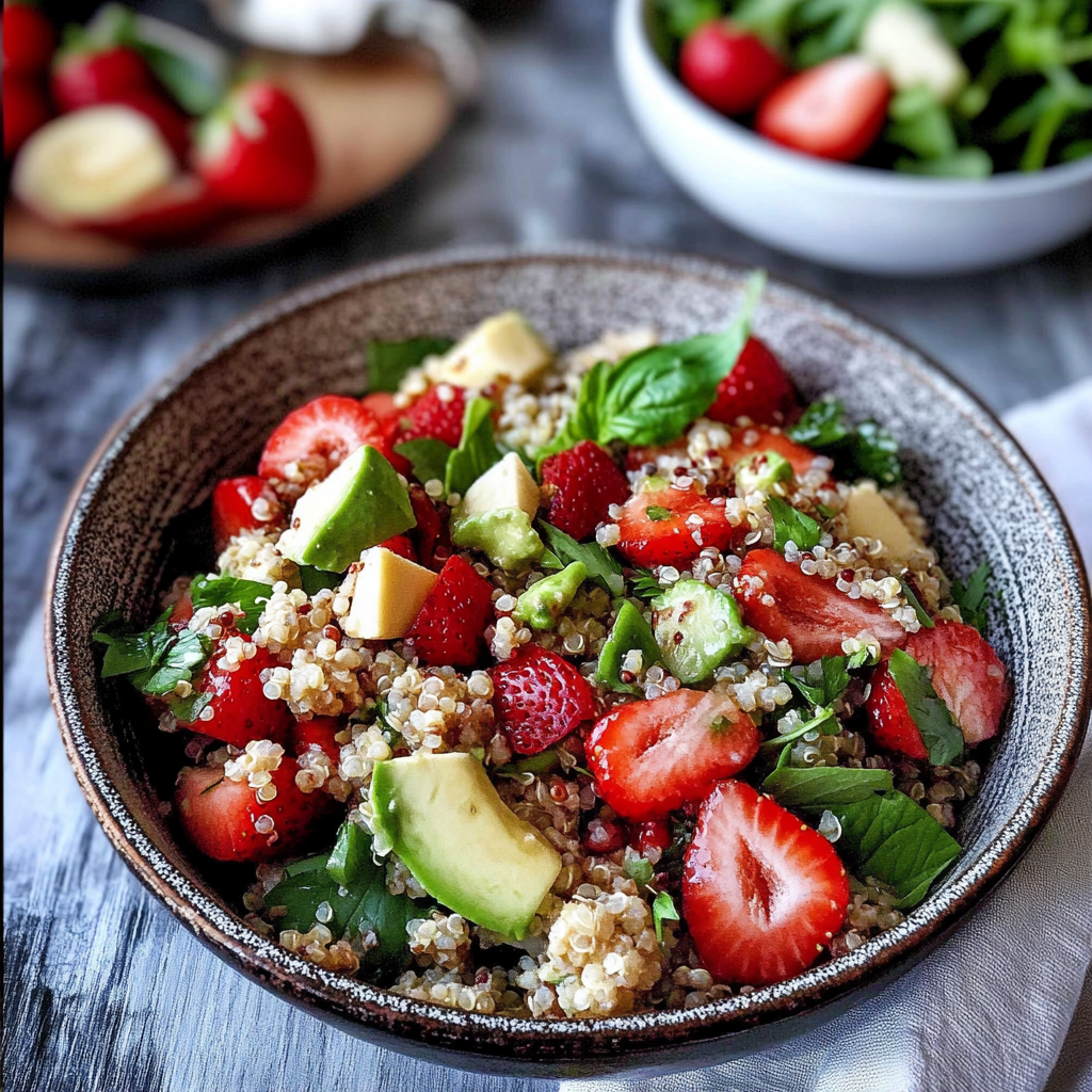 Strawberry Quinoa Salad
