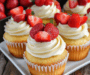 Strawberry Shortcake Cupcakes