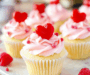 Strawberry Truffle Cupcakes