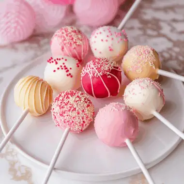 Valentine Cake Pops 1