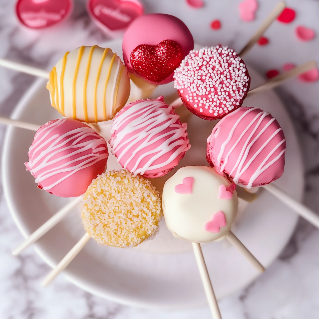 Valentine Cake Pops