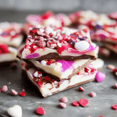 Valentines Day Chocolate Bark 1